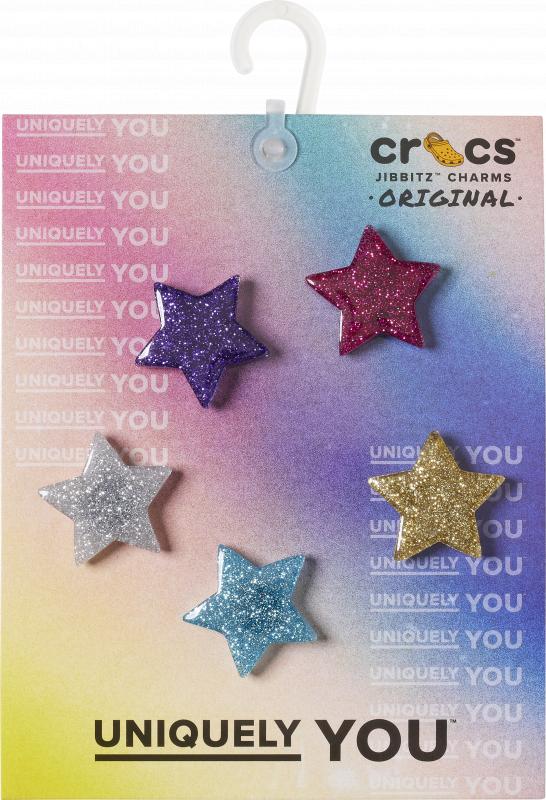 Icon Glitter Stars 5 Pack