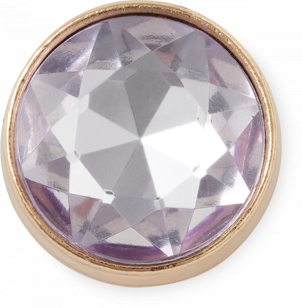 Lavender Circle Gem