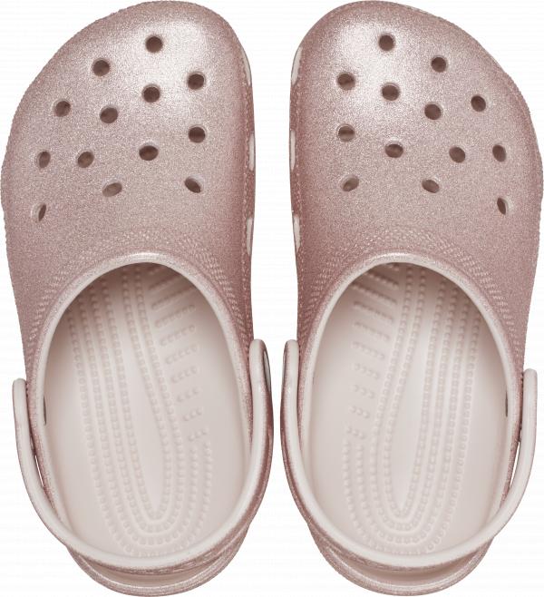 Kids Classic Glitter Clog