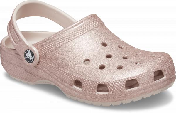 Kids Classic Glitter Clog