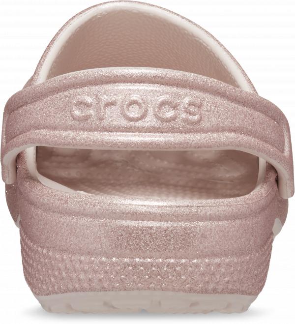 Kids Classic Glitter Clog