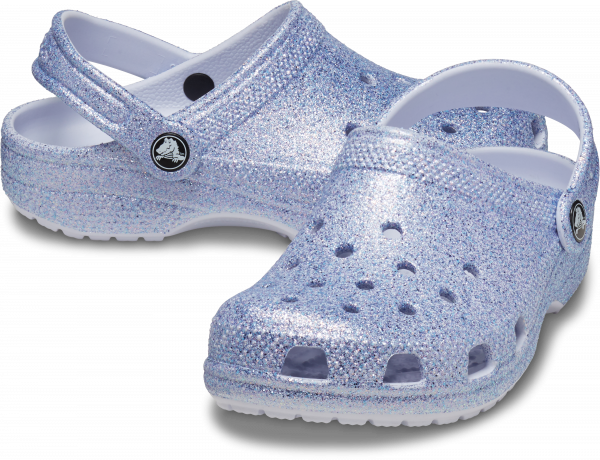 Kids Classic Glitter Clog