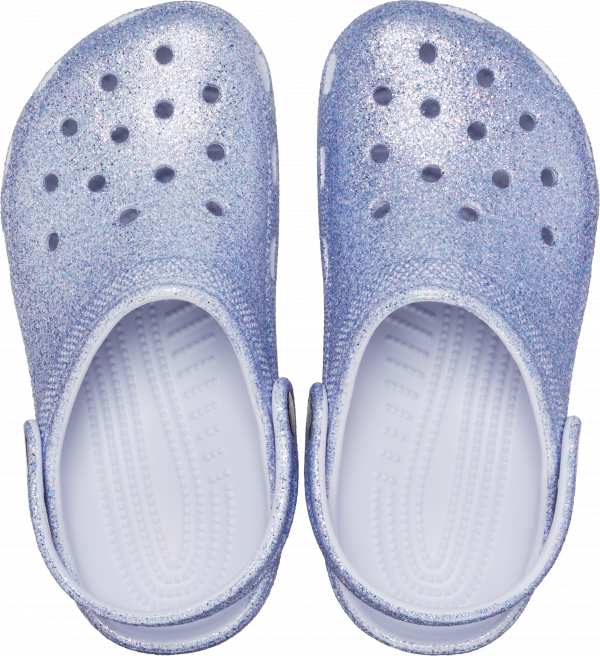 Kids Classic Glitter Clog